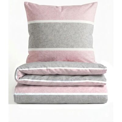 Biberna Jonas Flanell-Bettwäsche - Bett, Kissen, 135x200cm Biberna Jonas Flanell-Bettwäsche - Bett, Kissen, 135x200cm