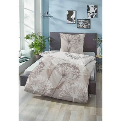 Biberna Maria Blaue Satin Bettwäsche - Bettwäsche Biberna Maria Blaue Satin Bettwäsche - Bettwäsche