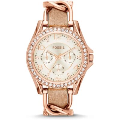 Fossil Riley Multifonction Zirconia - ES3466 Fossil Riley Multifonction Zirconia - ES3466
