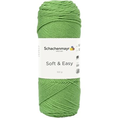 Schachenmayr Schachenmayr Soft & Easy - 72 Apfel, Poliestere Lana, 100g verde Schachenmayr Schachenmayr Soft & Easy - 72 Apfel, Poliestere Lana, 100g verde