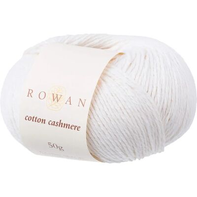 Rowan Cotton Cashmere DK Yarn - White - Knit luxury garments Rowan Cotton Cashmere DK Yarn - White - Knit luxury garments