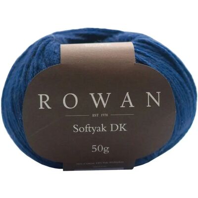 Hilo Rowan Softyak DK - Azul - Mezcla de Algodón y Yak - Hilo para Tejer Hilo Rowan Softyak DK - Azul - Mezcla de Algodón y Yak - Hilo para Tejer