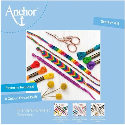 Anchor - Freundschaftsbänder Kit Regenbogen - Bracelet kit Anchor - Freundschaftsbänder Kit Regenbogen - Bracelet kit