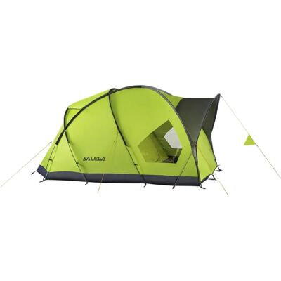 Salewa Alpine Hut IV Zelt - Campingzelt - 4 Personen - Gelb & Grau Salewa Alpine Hut IV Zelt - Campingzelt - 4 Personen - Gelb & Grau