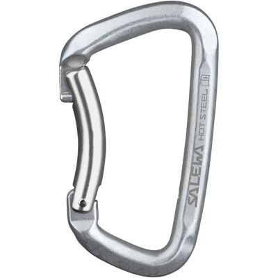 Mousqueton Salewa Hot Steel Bent - Beige - Taille Unique - Mousqueton d'escalade Mousqueton Salewa Hot Steel Bent - Beige - Taille Unique - Mousqueton d'escalade