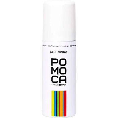 Pomoca Blanc 50ml Colle en spray d'urgence - Adhésif pour peaux - Publicité Pomoca Blanc 50ml Colle en spray d'urgence - Adhésif pour peaux - Publicité