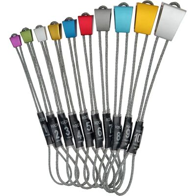 Wild Country Rock On Wire Anodised Set - 1-10 Kit d'assurage - Publicité Wild Country Rock On Wire Anodised Set - 1-10 Kit d'assurage - Publicité