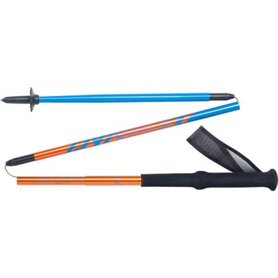 Bastón Dynafit Vert - Bastón de Trekking Plegable de Aluminio - 125 cm - Azul / Naranja / Azul Methyl - Senderismo Bastón Dynafit Vert - Bastón de Trekking Plegable de Aluminio - 125 cm - Azul / Naranja / Azul Methyl - Senderismo