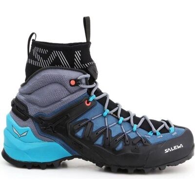 Salewa Wildfire Edge Mid Gtx Μπλε - Παπούτσια Πεζοπορίας Salewa Wildfire Edge Mid Gtx Μπλε - Παπούτσια Πεζοπορίας