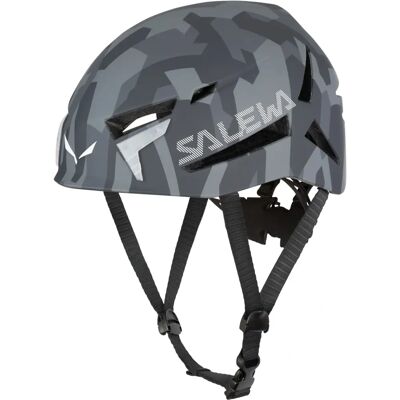 Casco Vega Salewa - Camo Grigio - S/M - Casco da arrampicata Casco Vega Salewa - Camo Grigio - S/M - Casco da arrampicata