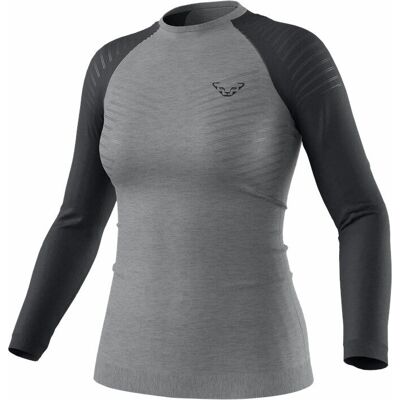Dynafit Tour Light Merino - T-shirt technique à manches longues - Noir/Gris - Publicité Dynafit Tour Light Merino - T-shirt technique à manches longues - Noir/Gris - Publicité