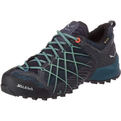 Salewa Wildfire GTX Approach Schuhe - Blau - Klettern, Traktion, Unterstützung Salewa Wildfire GTX Approach Schuhe - Blau - Klettern, Traktion, Unterstützung