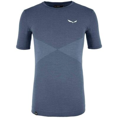 Camiseta de Hombre Zebru Responsive Azul - Manga Corta Camiseta de Hombre Zebru Responsive Azul - Manga Corta