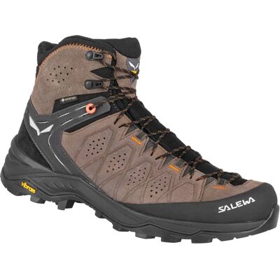 Salewa Alp Trainer 2 Mid GTX (61382) - braun walnuss/ fluo orange Salewa Alp Trainer 2 Mid GTX (61382) - braun walnuss/ fluo orange