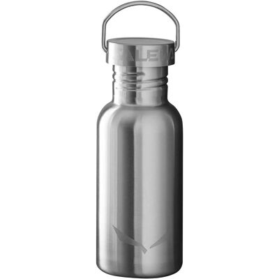 Bottiglia in Acciaio Inox Nera Salewa - 0,5L - Escursionismo e Outdoor Bottiglia in Acciaio Inox Nera Salewa - 0,5L - Escursionismo e Outdoor