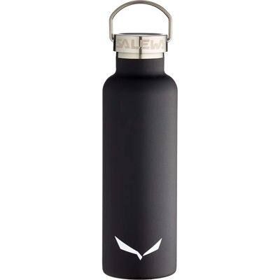 Bouteille en acier inoxydable isolée Salewa Valsura - Noir - 650 ml - Publicité Bouteille en acier inoxydable isolée Salewa Valsura - Noir - 650 ml - Publicité