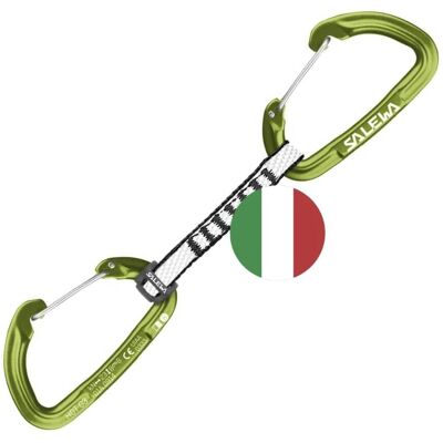 Set di rinvii Salewa G3 Hot Wire/Wire - Unisex - Verde Fluo - Attrezzatura da arrampicata Set di rinvii Salewa G3 Hot Wire/Wire - Unisex - Verde Fluo - Attrezzatura da arrampicata