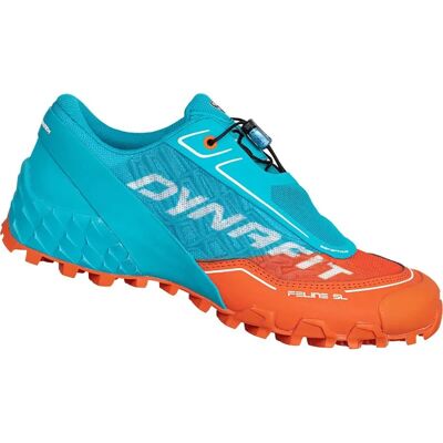 Dynafit Feline SL Chaussures de trail bleu/orange - Chaussures - Publicité Dynafit Feline SL Chaussures de trail bleu/orange - Chaussures - Publicité