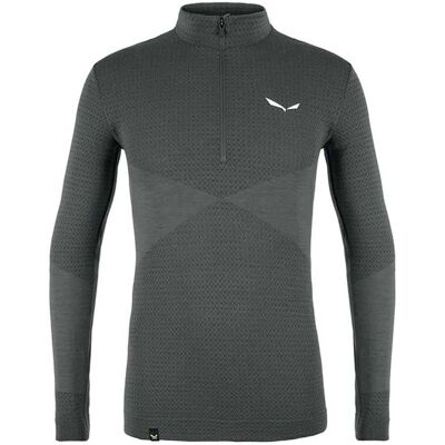 Koszulka termiczna merino Salewa - Szara - XL - Warstwa bazowa Koszulka termiczna merino Salewa - Szara - XL - Warstwa bazowa