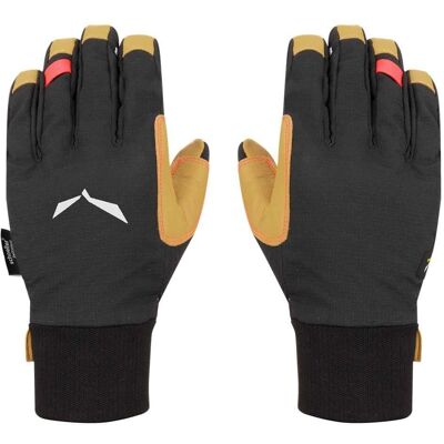 Salewa Ortles Dst/Am Handschoenen - Softshell, Vrouw, Zwart - Beige Salewa Ortles Dst/Am Handschoenen - Softshell, Vrouw, Zwart - Beige