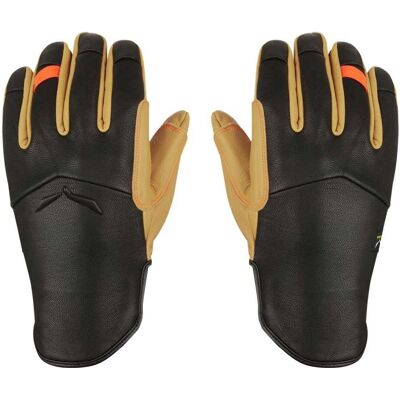 Salewa Ortles AM Leren Handschoenen - Winddicht, Warm, Leder - Handschoenen voor Winterbeklimmen Salewa Ortles AM Leren Handschoenen - Winddicht, Warm, Leder - Handschoenen voor Winterbeklimmen
