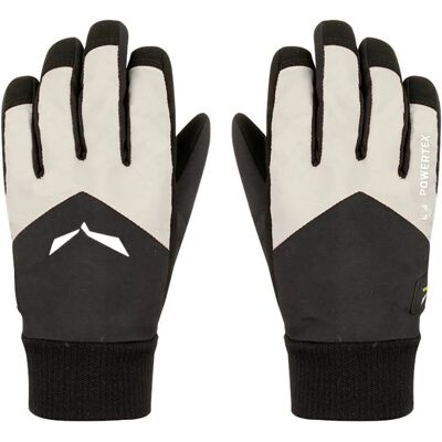 Salewa Powertex TirolWool Responsive Handschuhe Kids - Schwarz Salewa Powertex TirolWool Responsive Handschuhe Kids - Schwarz