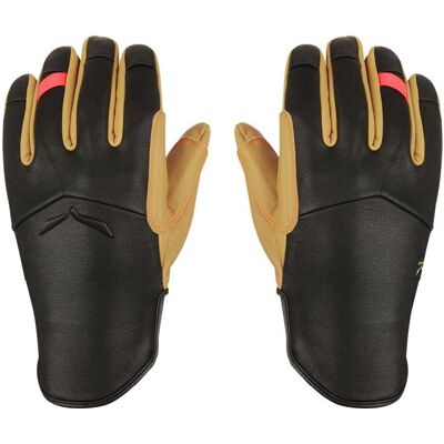 Salewa Ortles AM Leren Handschoenen - Winddicht, Warm, Vrouw Salewa Ortles AM Leren Handschoenen - Winddicht, Warm, Vrouw