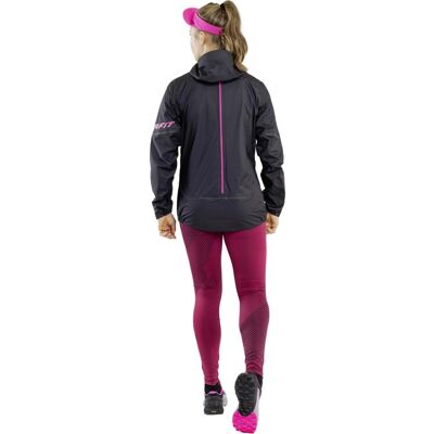 Dynafit Ultra Graphic Long Trail Running Pants - Dark Pink/Black Dynafit Ultra Graphic Long Trail Running Pants - Dark Pink/Black