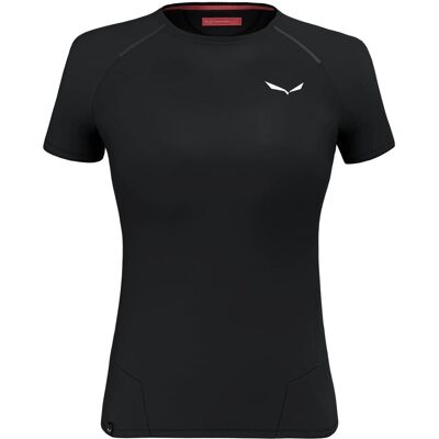 Salewa Pedroc Polartec Delta T-Shirt - Schwarz - Athletische Passform Salewa Pedroc Polartec Delta T-Shirt - Schwarz - Athletische Passform