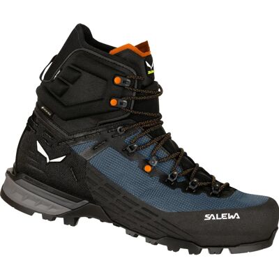 Salewa Ortles Edge Mid Gtx Μαύρο/Μπλε - Παπούτσια Salewa Ortles Edge Mid Gtx Μαύρο/Μπλε - Παπούτσια