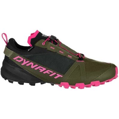 Dynafit W Traverse GORE-TEX Zapatos de trail running - negro/verde/rosa Dynafit W Traverse GORE-TEX Zapatos de trail running - negro/verde/rosa