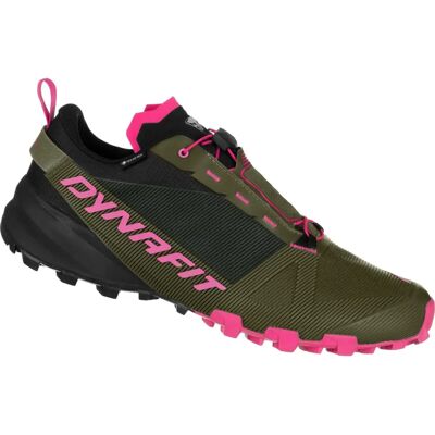 Dynafit Damen Trailrunningschuhe Traverse GTX W - Schwarz/Dunkelgrün/Pink Dynafit Damen Trailrunningschuhe Traverse GTX W - Schwarz/Dunkelgrün/Pink