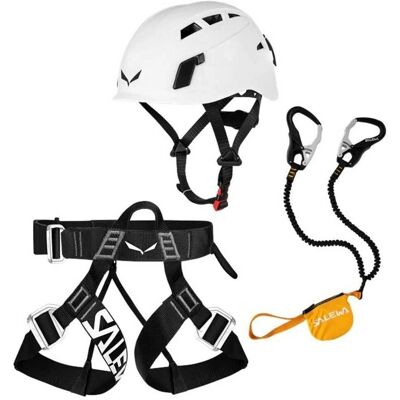 Salewa Toxo 3.0 - Kit Via Ferrata - Nero-Giallo - Attrezzatura di sicurezza Salewa Toxo 3.0 - Kit Via Ferrata - Nero-Giallo - Attrezzatura di sicurezza