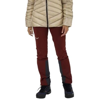Pantaloni da donna Salewa Lagorai Durastretch - rosso syrah Pantaloni da donna Salewa Lagorai Durastretch - rosso syrah