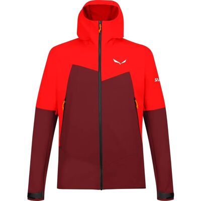 Giacca Softshell Salewa Sella DST - Uomo - Rosso Giacca Softshell Salewa Sella DST - Uomo - Rosso