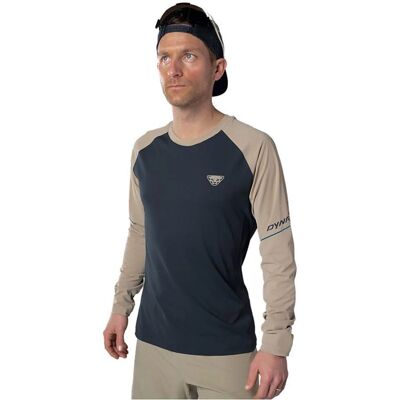 Dynafit Alpine Pro Maglietta a Manica Lunga - Uomo - Granate/Blue Marino Dynafit Alpine Pro Maglietta a Manica Lunga - Uomo - Granate/Blue Marino