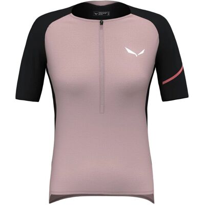 Salewa Vento Merino Half Zip T-Shirt Damen - T-Shirt Salewa Vento Merino Half Zip T-Shirt Damen - T-Shirt