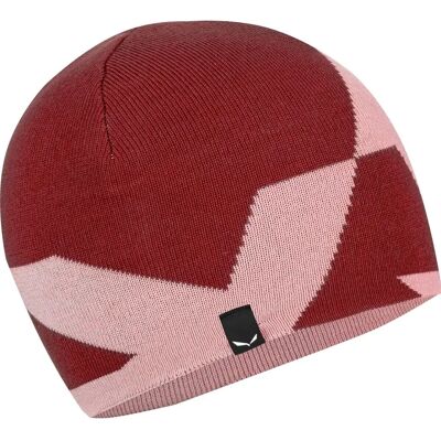 Salewa Pure Reversible Wollmütze (28772) - rot syrah Salewa Pure Reversible Wollmütze (28772) - rot syrah