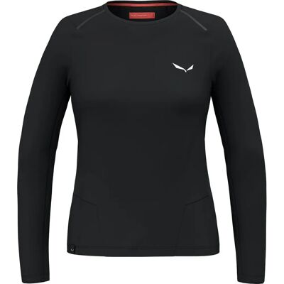 Salewa Pedroc Dry W - Langarmshirt für Damen - Schwarz Salewa Pedroc Dry W - Langarmshirt für Damen - Schwarz