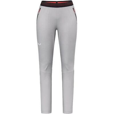 Pantaloni Salewa Pedroc 2 Dst Hyb W - donna Grigio Chiaro/Nero/Rosso - trekking Pantaloni Salewa Pedroc 2 Dst Hyb W - donna Grigio Chiaro/Nero/Rosso - trekking