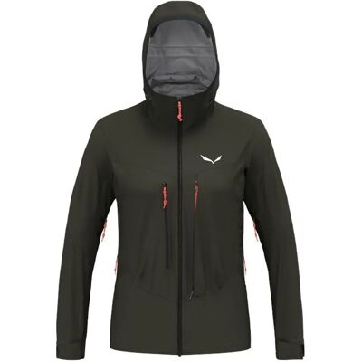 Salewa Sella 3-warstwowa Powertex Kurtka Hardshell - Damska - Zielona Salewa Sella 3-warstwowa Powertex Kurtka Hardshell - Damska - Zielona