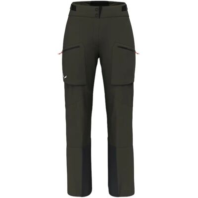 Salewa Dark Green Powertex 3L Pants - Ski Mountaineering Salewa Dark Green Powertex 3L Pants - Ski Mountaineering