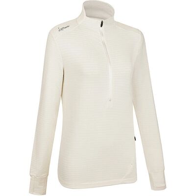 La Munt Nora Weiß Zipshirt La Munt Nora Weiß Zipshirt