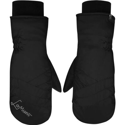 La Munt - Sandra Cozy Mitten - Schwarz - S - Fäustlinge La Munt - Sandra Cozy Mitten - Schwarz - S - Fäustlinge
