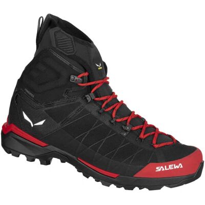 Salewa Ortles Light MID PTX W - Chaussures de randonnée - Noir/Rouge - Publicité Salewa Ortles Light MID PTX W - Chaussures de randonnée - Noir/Rouge - Publicité