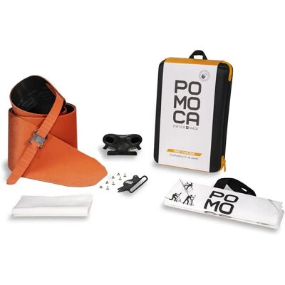 Pomoca - Modèle 123mm - Fixation Universelle Back - Peaux de ski - Publicité Pomoca - Modèle 123mm - Fixation Universelle Back - Peaux de ski - Publicité