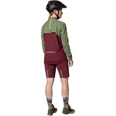Dynafit - Ride Wind W - Dunkelrot/Grün - Jacket Dynafit - Ride Wind W - Dunkelrot/Grün - Jacket