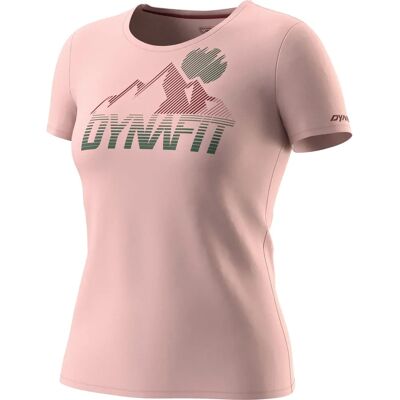 Dynafit Damen Transalper Graphic Shirt - Atmungsaktiv, Schnelltrocknend, Recyclingmaterial Dynafit Damen Transalper Graphic Shirt - Atmungsaktiv, Schnelltrocknend, Recyclingmaterial