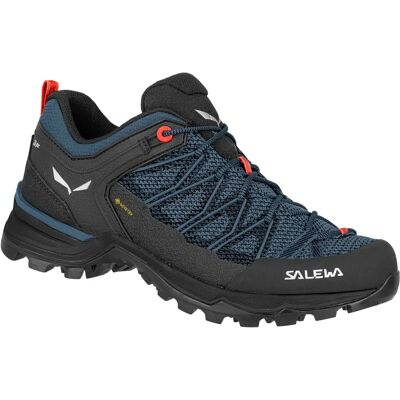 SALEWA Damen Leichtwanderschuhe Mountain Trainer Lite Gore Tex - Blau/Schwarz - 37 SALEWA Damen Leichtwanderschuhe Mountain Trainer Lite Gore Tex - Blau/Schwarz - 37