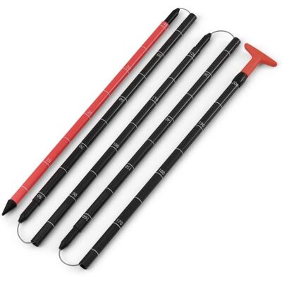 Salewa Carbon 240 Plus Avalanche Probe - Lightweight, 6-segment Carbon Fiber Salewa Carbon 240 Plus Avalanche Probe - Lightweight, 6-segment Carbon Fiber